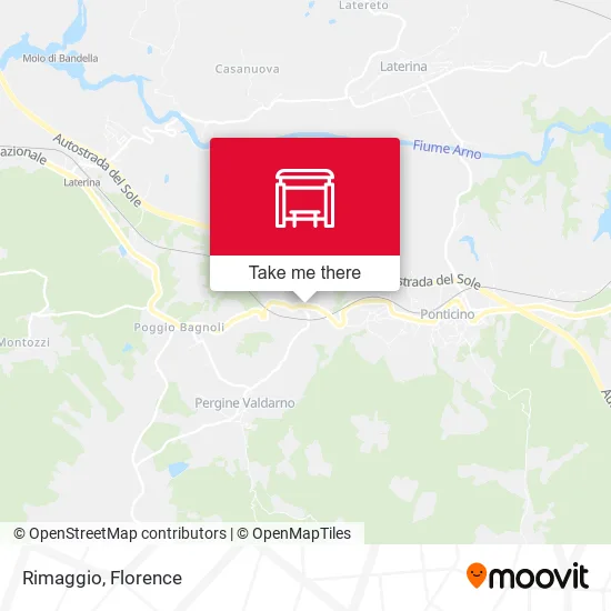 Rimaggio map