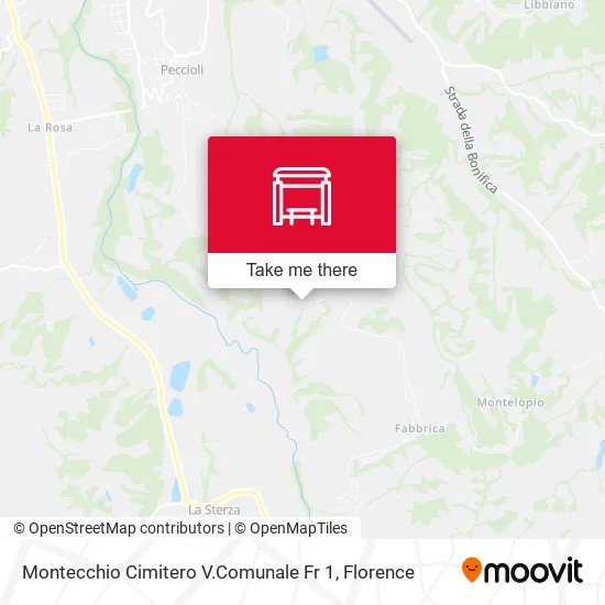 Montecchio Cimitero V.Comunale Fr 1 map