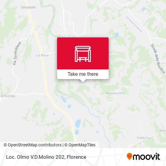 Loc. Olmo V.D.Molino 202 map