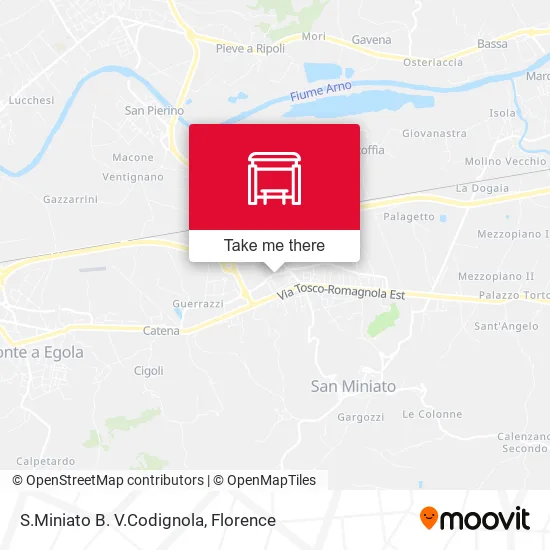 S.Miniato B. V.Codignola map