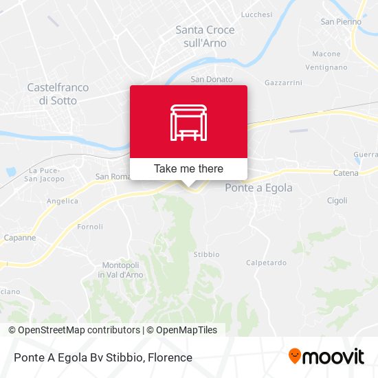 Ponte A Egola Bv Stibbio map