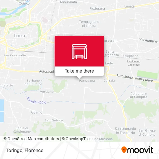 Toringo map