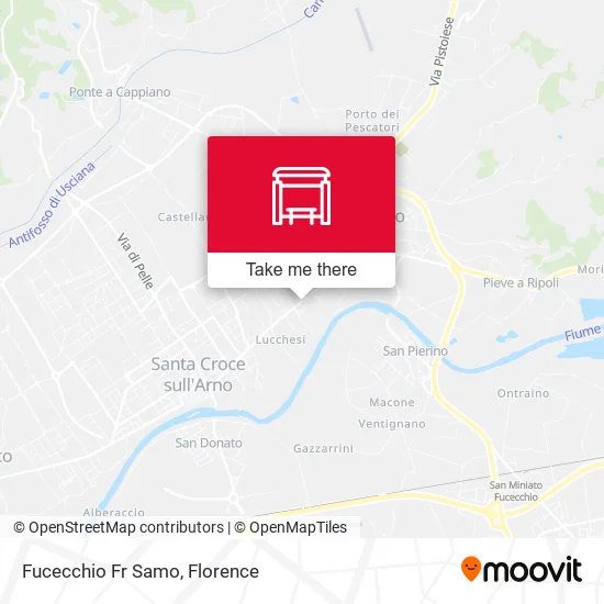 Fucecchio Fr Samo map