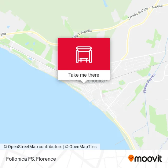 Follonica FS map