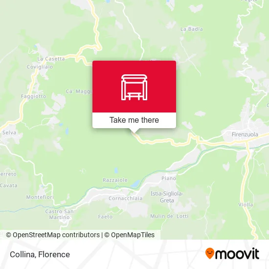 Collina map