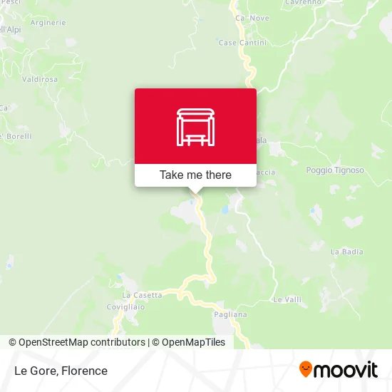 Le Gore map