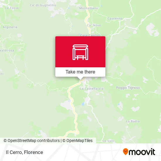 Il Cerro map