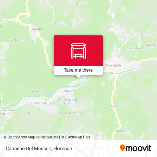 Capanno Del Messeri map