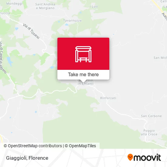 Giaggioli map