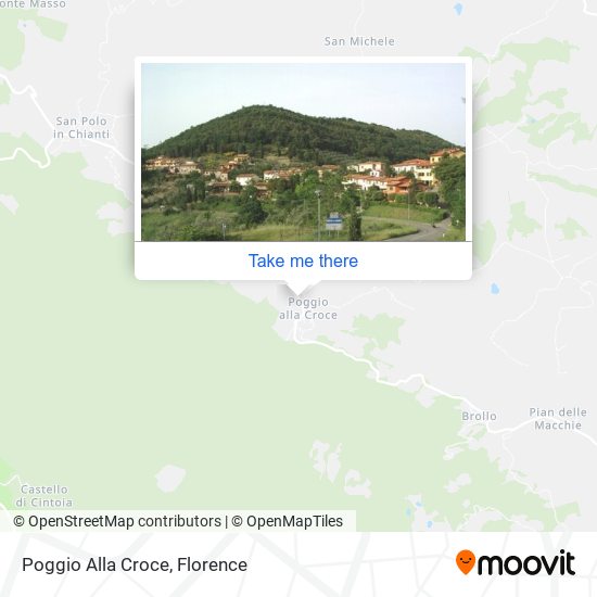 Poggio Alla Croce map