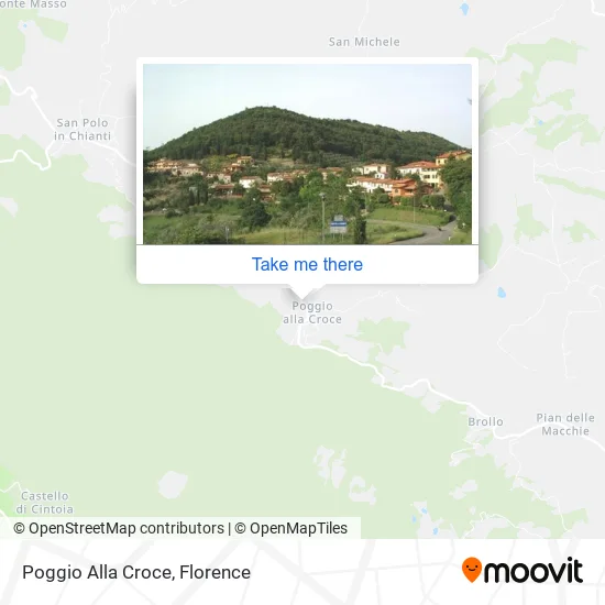 Poggio Alla Croce map
