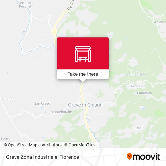 Greve Zona Industriale map