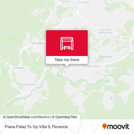 Piana Palaz.To Op.Villa S map