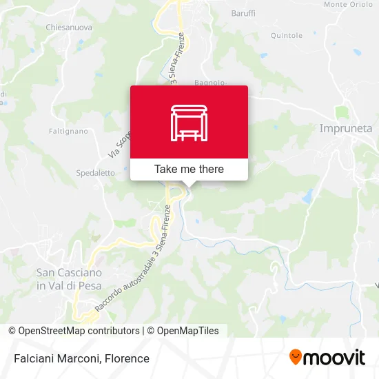 Falciani Marconi map