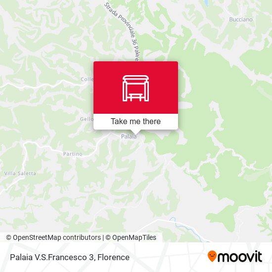 Palaia V.S.Francesco 3 map