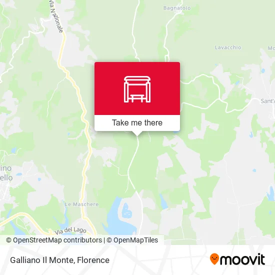 Galliano Il Monte map