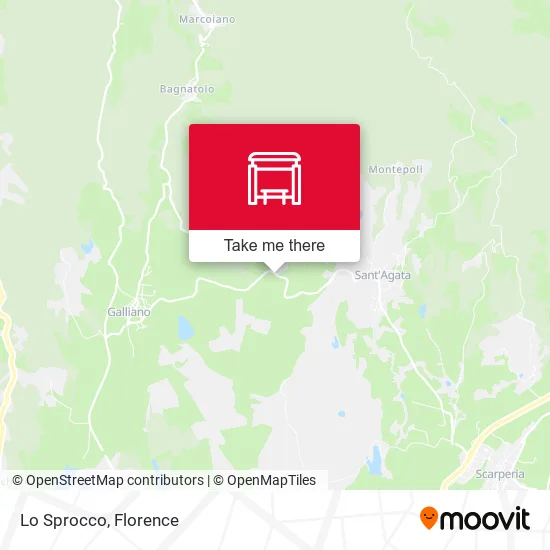 Lo Sprocco map