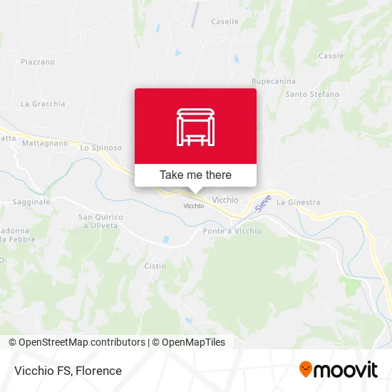 Vicchio FS map