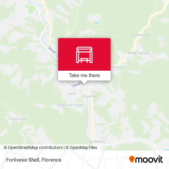 Forlivese Shell map