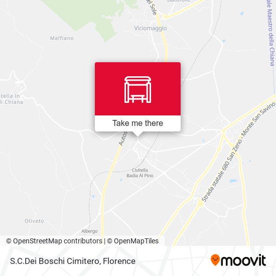 S.C.Dei Boschi Cimitero map