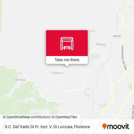 S.C. Del Vado Di Fr. Incr. V. Di Loccaia map
