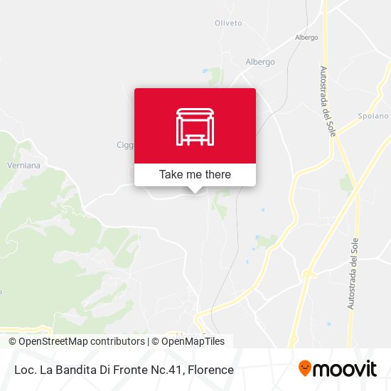 Loc. La Bandita Di Fronte Nc.41 map