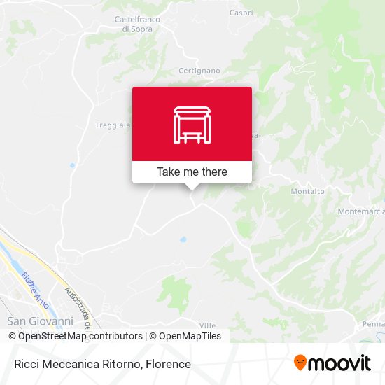 Ricci Meccanica Ritorno map