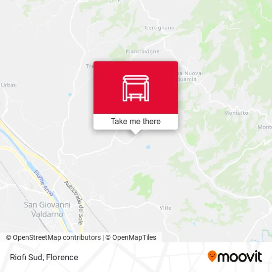 Riofi Sud map