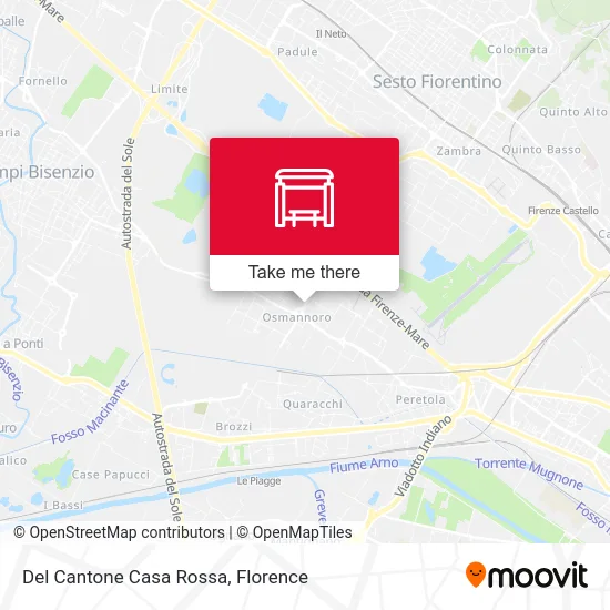 Del Cantone Red House map