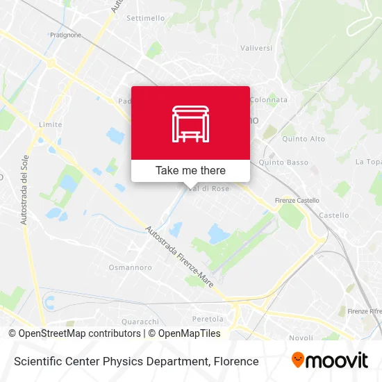 Scientific Center Physics Department map
