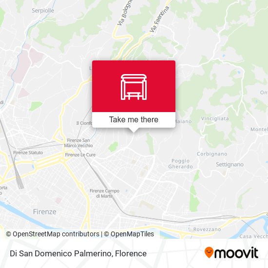 Di San Domenico Palmerino map