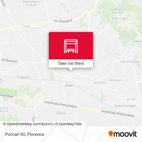 Porcari Itc map