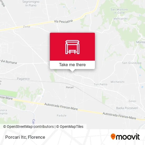 Porcari Itc map