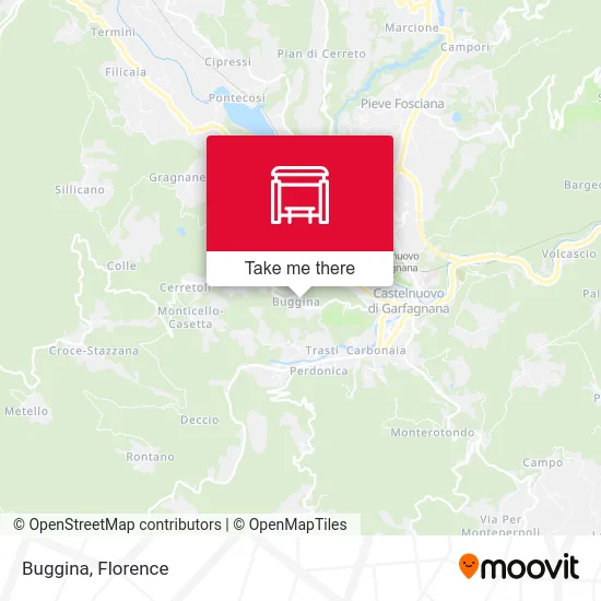 Buggina map