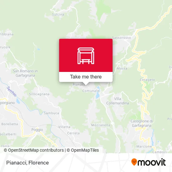 Pianacci map
