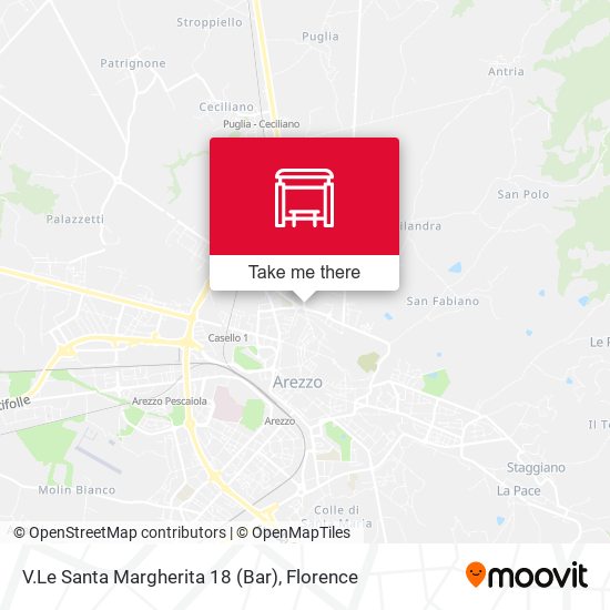 V.Le Santa Margherita 18 (Bar) map