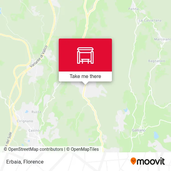 Erbaia map