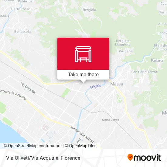 Via Oliveti/Via Acquale map