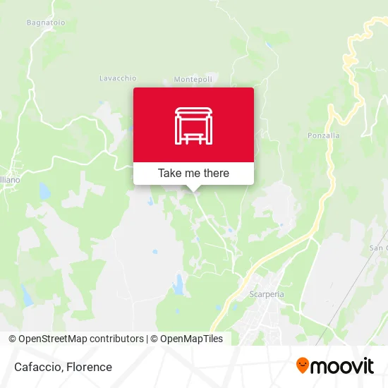Cafaccio map