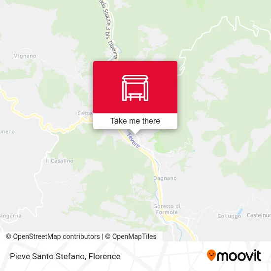 Pieve Santo Stefano map