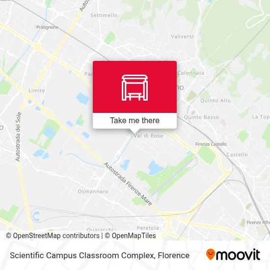 Scientific Campus Classroom Complex map
