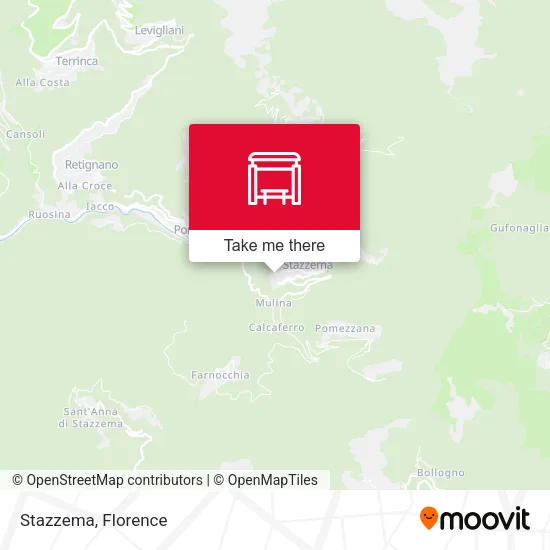Stazzema map