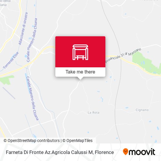 Farneta Di Fronte Az.Agricola Calussi M map