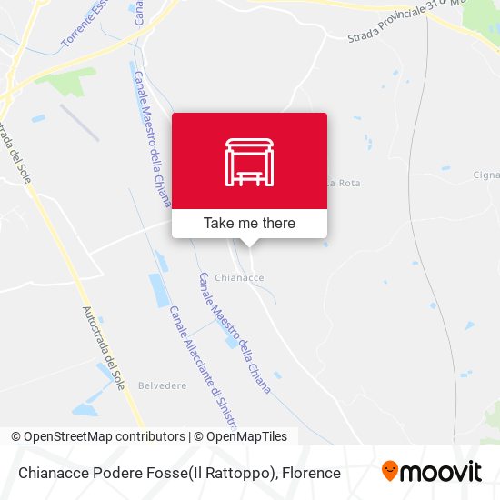 Chianacce Podere Fosse(Il Rattoppo) map