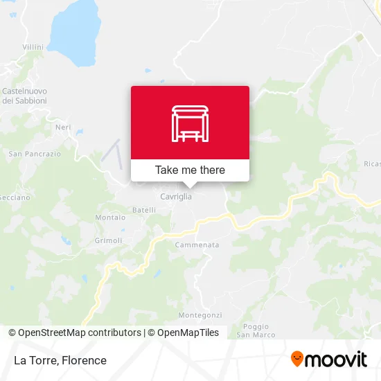 La Torre map