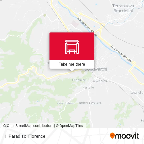 Il Paradiso map