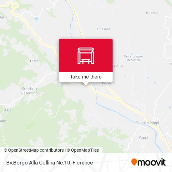 Bv.Borgo Alla Collina Nc.10 map