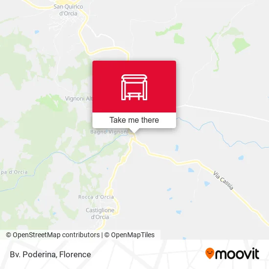 Bv. Poderina map