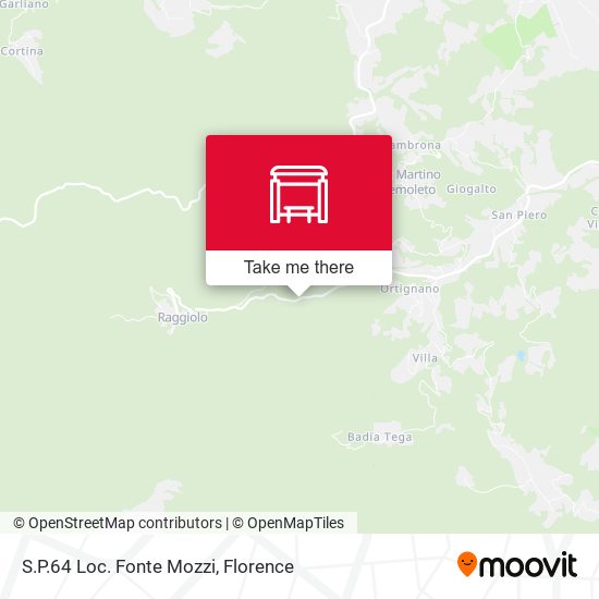 S.P.64 Loc. Fonte Mozzi map