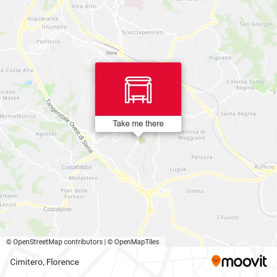 Cimitero map